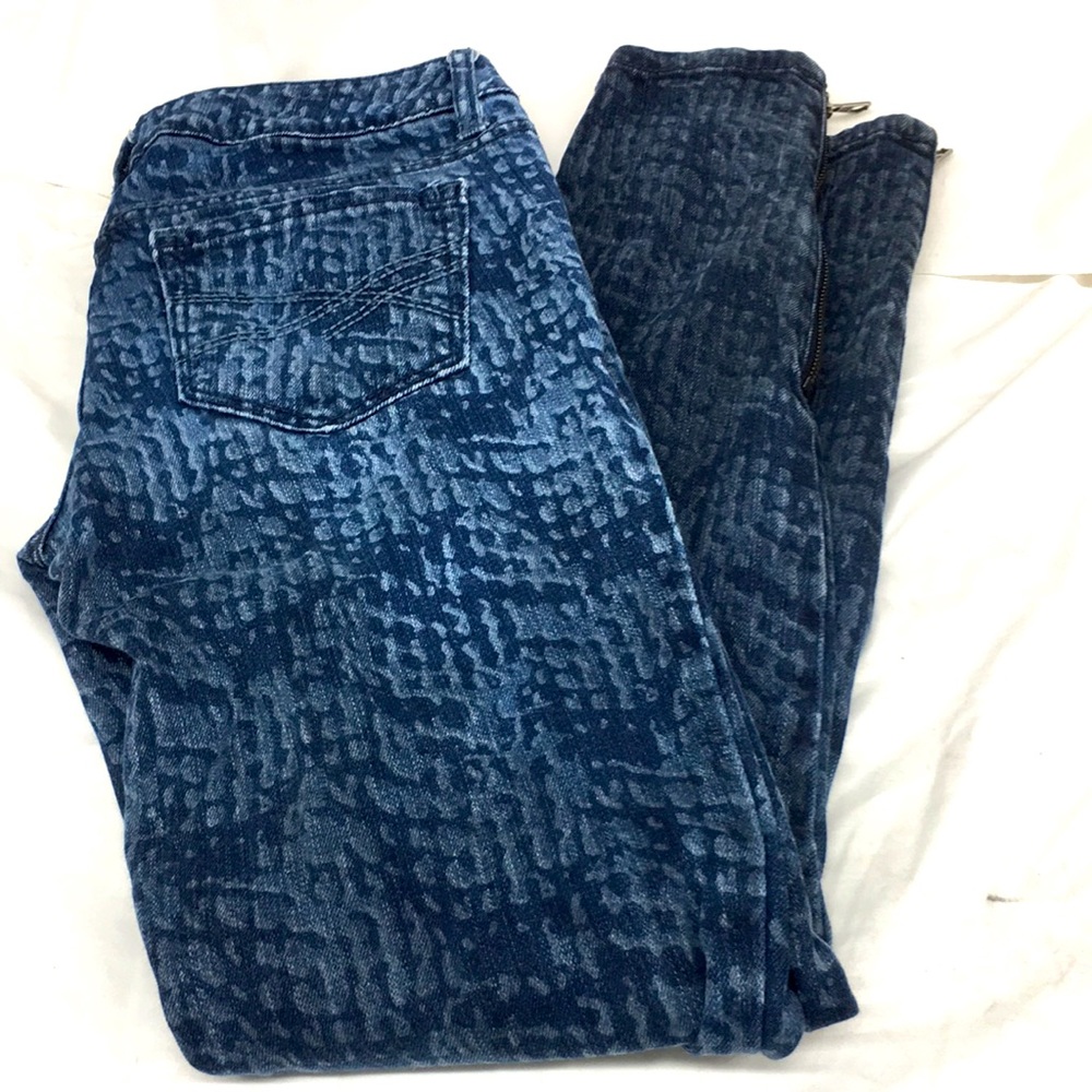 Aeropostale two toned jeans ladies sz 2 - Picture 3 of 5